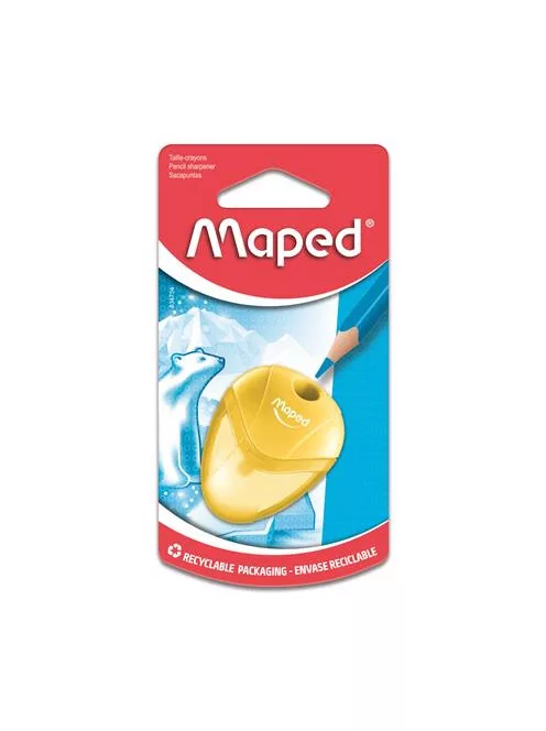 MAPED Hegyező, egylyukú, tartályos, MAPED "I-Gloo", vegyes színek