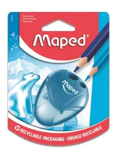   MAPED Hegyező, kétlyukú, tartályos, MAPED "I-Gloo", vegyes színek