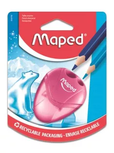   MAPED Hegyező, kétlyukú, tartályos, MAPED "I-Gloo", vegyes színek