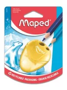 MAPED Hegyező, kétlyukú, tartályos, MAPED "I-Gloo", vegyes színek