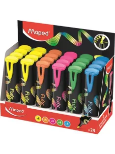   MAPED Szövegkiemelő display, 1-5 mm, MAPED "Fluo Peps Flex", vegyes színek