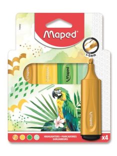   MAPED Szövegkiemelő készlet, 1-5 mm, MAPED "Fluo Peps Assorted", vegyes színek