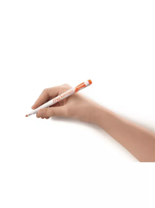 MAPED Táblamarker készlet, 1,5 mm, kimosható, fehértáblához, MAPED "Marker'Peps", 12 különböző szín