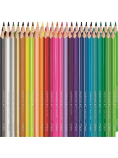   MAPED Színes ceruza készlet, háromszögletű, MAPED "Color'Peps Star", 48 különböző szín