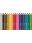MAPED Színes ceruza készlet, háromszögletű, fém doboz, MAPED "Color'Peps Star", 48 különböző szín