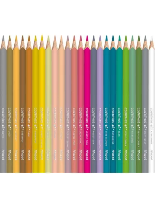 MAPED Színes ceruza készlet, háromszögletű, MAPED "Color'Peps Star", 72 különböző szín