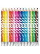 MAPED Színes ceruza készlet, háromszögletű, radírozható, MAPED "Color'Peps Oops", 24 különböző szín