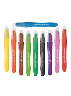   MAPED Zsírkréta, kitekerhető, MAPED "Color'Peps GEL", 10 különböző szín