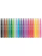MAPED Filctoll készlet, 3,7 mm, kimosható, MAPED „Color'Peps Long Life 2”, 24 különböző szín