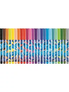   MAPED Filctoll készlet, 2 mm, kimosható, MAPED "Color'Peps Ocean Life", 24 különböző szín
