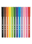 MAPED Filctoll készlet, 2 mm, kimosható, MAPED "Color'Peps Ocean", 12 különböző szín