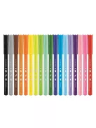 MAPED Filctoll készlet, 2 mm, kimosható, MAPED "Color'Peps Ocean", 18 különböző szín