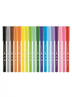   MAPED Filctoll készlet, 2 mm, kimosható, MAPED "Color'Peps Ocean", 18 különböző szín