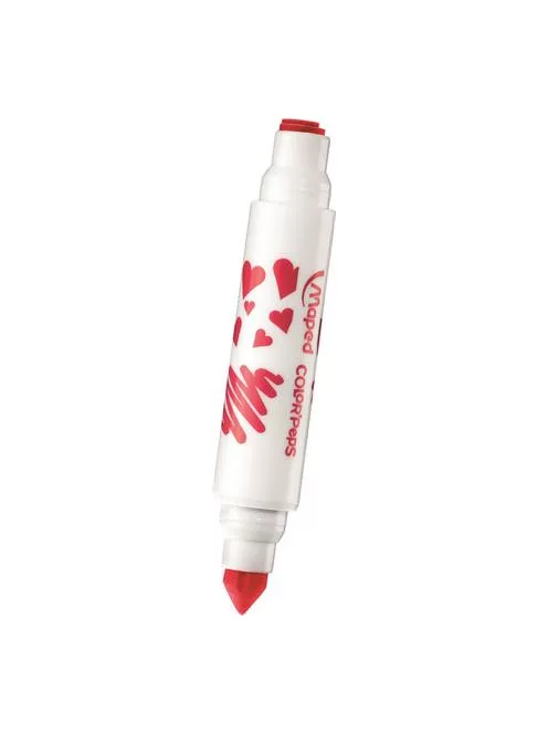 MAPED Filctoll készlet, 7,5 mm, kétvégű, MAPED "Color'Peps Duo Stamp" 8 különböző szín és minta