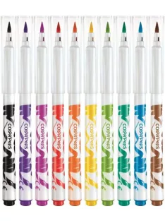   MAPED Filctoll készlet, kimosható, ecsetjellegű, MAPED "Color ’Peps Brush", 10 különböző szín