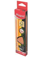 MAPED Grafitceruza, H, háromszögletű, MAPED "Black'Peps"