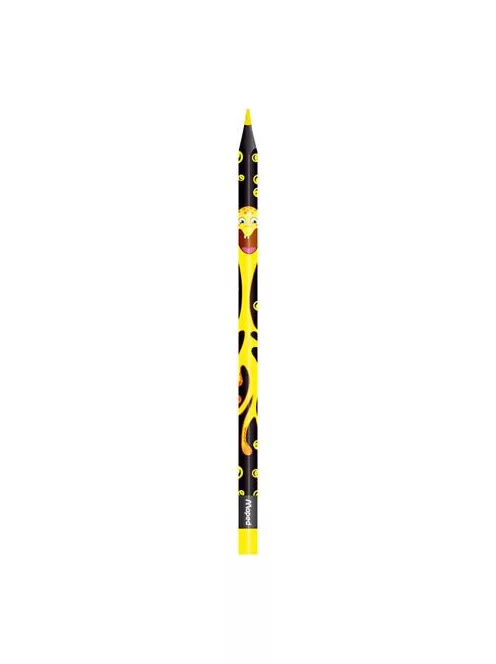 MAPED Színes ceruza készlet, háromszögletű, MAPED "Color'Peps Monster" 18 különböző szín