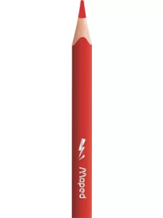   MAPED Színes ceruza készlet, háromszögletű, MAPED "Mini Color'Peps Strong", 12 különböző szín