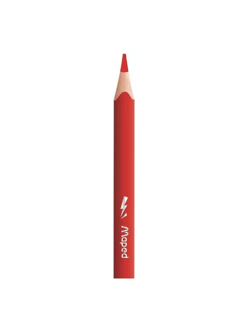 MAPED Színes ceruza készlet, háromszögletű, MAPED "Mini Color'Peps Strong", 12 különböző szín
