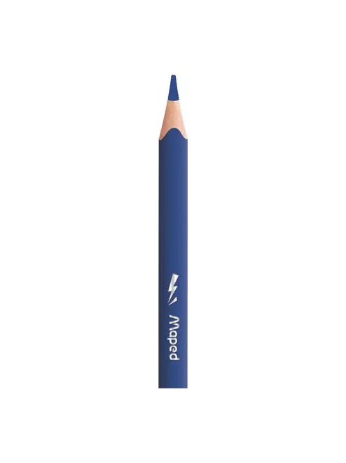 MAPED Színes ceruza készlet, háromszögletű, MAPED "Mini Color'Peps Strong", 12 különböző szín