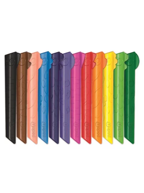 MAPED Színes ceruza készlet, háromszögletű, MAPED „Color'Peps Infinity Kidy”, 12 különböző szín