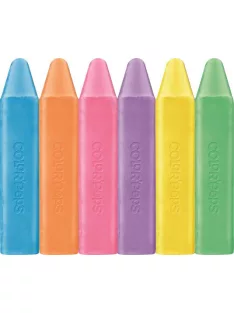   MAPED Aszfaltkréta, MAPED "Color'Peps", 6 különböző szín