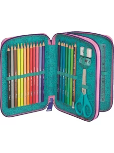   MAPED Tolltartó, töltött, 2 emeletes, cipzáras, MAPED, unikornis