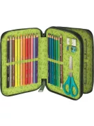 MAPED Tolltartó, töltött, 2 emeletes, cipzáras, MAPED, dinoszaurusz