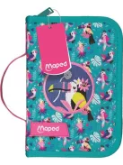 MAPED Tolltartó, töltött, klapnis, cipzáras, MAPED, trópusi