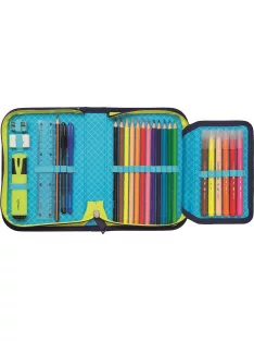 MAPED Tolltartó, töltött, klapnis, cipzáras, MAPED, foci