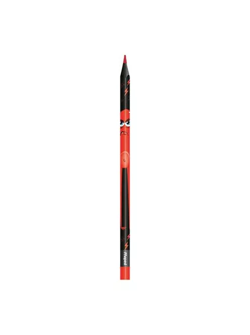MAPED Filctoll és színes ceruza készlet, MAPED "Color'Peps Monster" 12+15 különböző szín