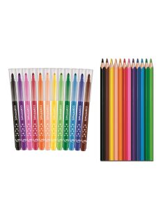   MAPED Tolltartó, textil, színezhető, tépőzáras, MAPED "Color'Peps", színezőtermékekkel