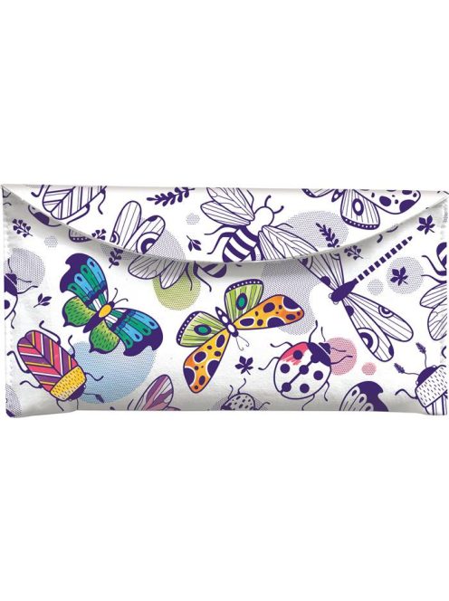 MAPED Tolltartó, textil, színezhető, tépőzáras, MAPED "Color'Peps", színezőtermékekkel