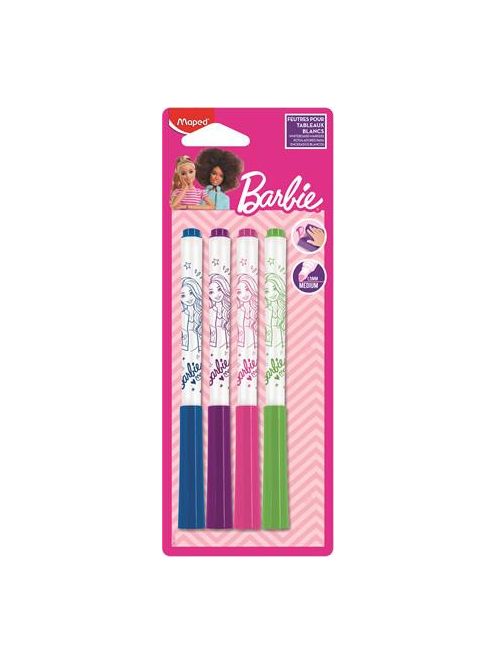 MAPED BB Táblamarker készlet, 1,5 mm, MAPED "Barbie", 4 különböző szín