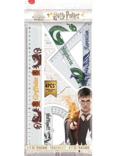   MAPED HP Vonalzókészlet, műanyag, 4 darabos, MAPED "Harry Potter Teens"