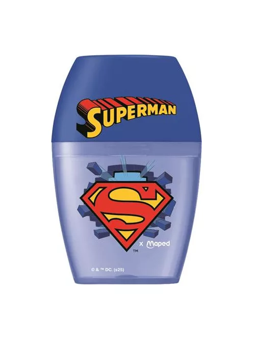 MAPED Hegyező, egylyukú, tartályos, MAPED "Superman Shaker"