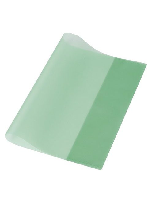 PANTA PLAST Füzet- és könyvborító, A5, PP, 80 mikron, narancsos felület, PANTA PLAST, zöld