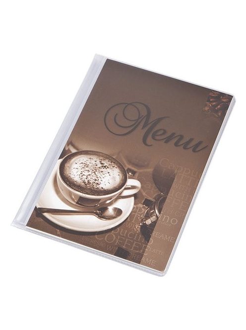 PANTA PLAST Étlaptartó, A5, PANTA PLAST "Café", kávé