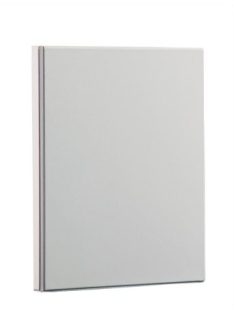   PANTA PLAST Gyűrűs könyv, panorámás, 4 gyűrű, 70 mm, A4, PP/karton, PANTA PLAST, fehér
