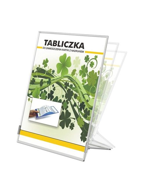 PANTA PLAST Laptartó, "L", dönthető, döntött, A4, PANTA PLAST