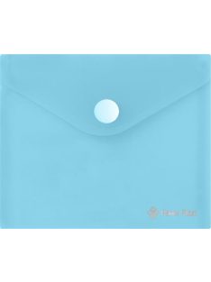   PANTA PLAST Irattartó tasak, A6, PP, patentos, 160 mikron, PANTA PLAST, pasztellkék