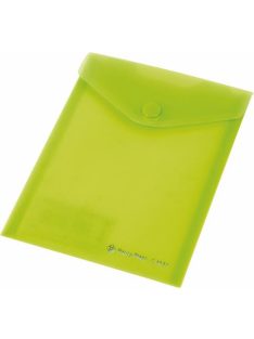   PANTA PLAST Irattartó tasak, A6, PP, patentos, 160 mikron, PANTA PLAST, pasztellzöld