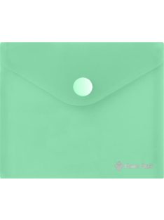   PANTA PLAST Irattartó tasak, A6, PP, patentos, 160 mikron, PANTA PLAST, pasztellzöld