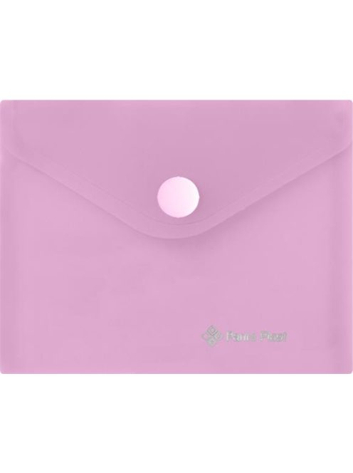 PANTA PLAST Irattartó tasak, A7, PP, patentos, 160 mikron, PANTA PLAST, pasztell rózsaszín