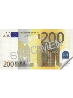   PANTA PLAST Jegyzettömb, 70 lap, 114x61,5 mm, PANTA PLAST "200 Euro"