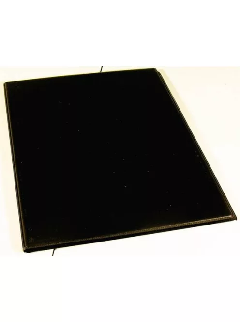 PANTA PLAST Konferencia mappa, A4, műbőr, PANTA PLAST, fekete