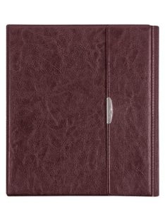   PANTA PLAST Konferencia mappa, A4, műbőr, PANTA PLAST "Optimus", bordó