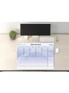 VICTORIA OFFICE Könyökalátét, 470x330 mm, heti tervezővel, VICTORIA OFFICE