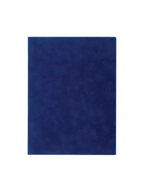 VICTORIA OFFICE Oklevéltartó, plüss, A4, VICTORIA OFFICE, kék