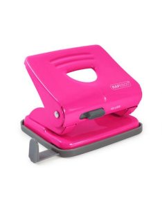   RAPESCO Lyukasztó, kétlyukú, 25 lap, fém, RAPESCO "825", pink